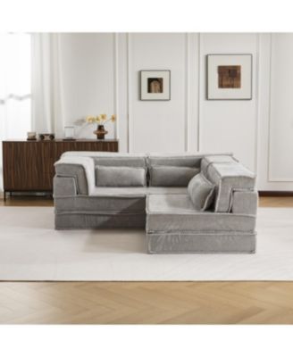 Compression Sofa, Convertible Floor Sofa Bed