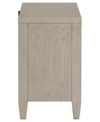 Sirena 3-Drawer Wood Nightstand