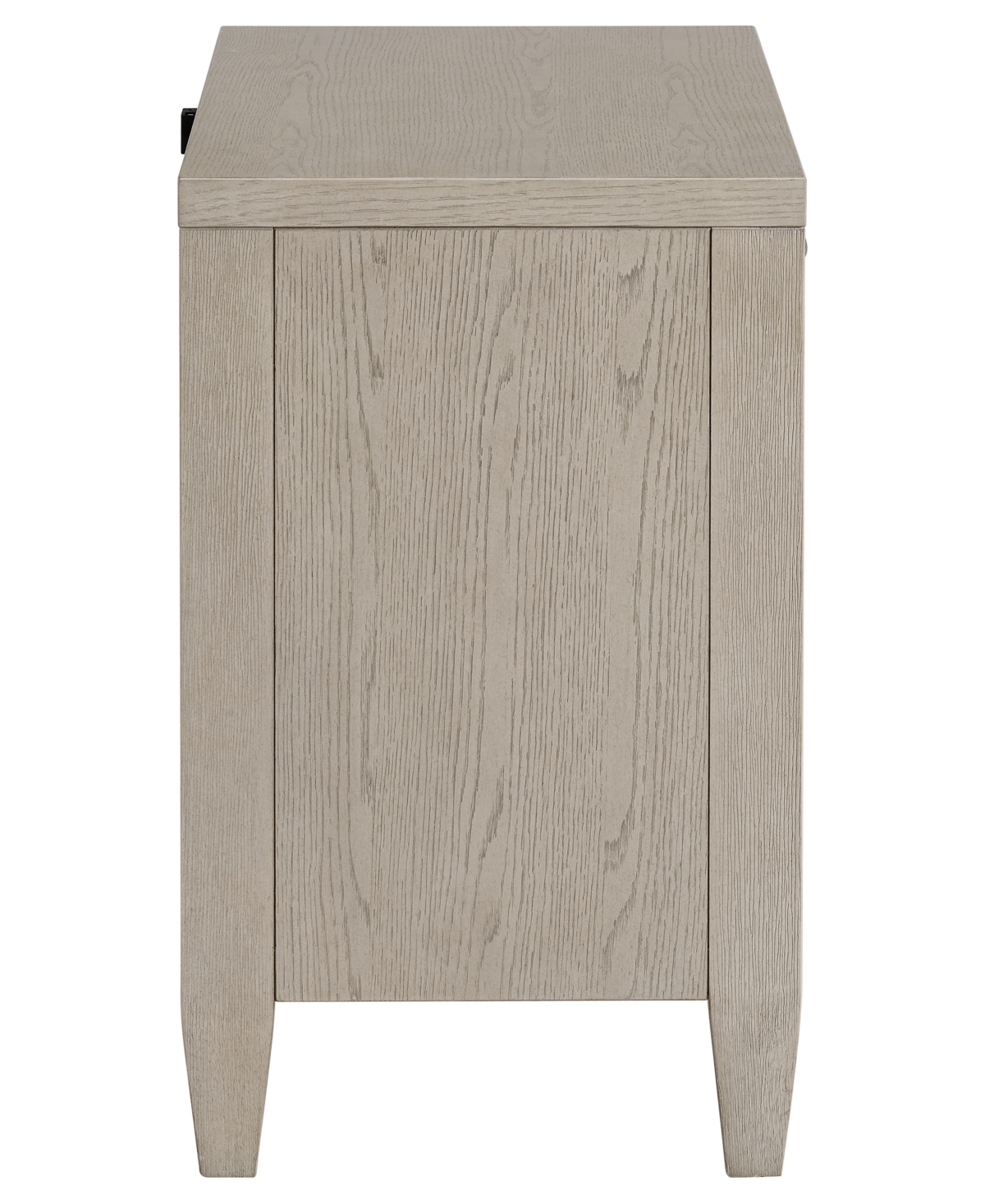 Furniture Sirena 3-Drawer Wood Nightstand
