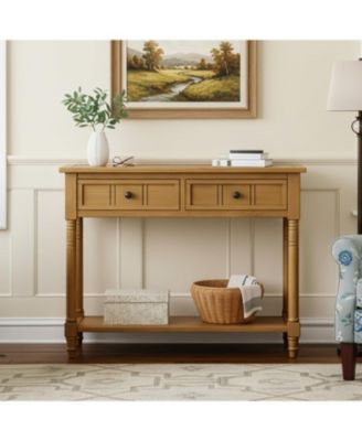 Daisy Series Console Table (Black