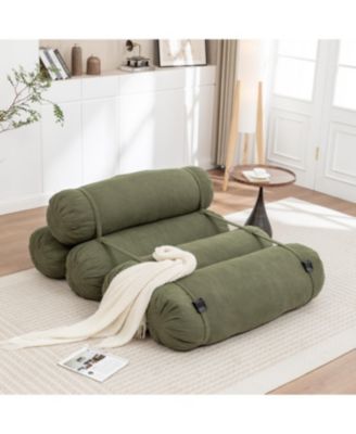 Streamdale Adjustable Floor Sofa with Straps for Versatile Configurations