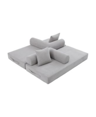 Streamdale Foldable & Compressible Sofa with Metal Frame for Small Spaces