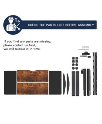 Electric Standing Desk - Adjustable Height Computer/Gaming Table (55")