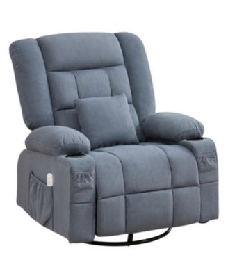Streamdale Kneading Massage Rocker Recliner Chair with Heat, Cup Holders & USB Port