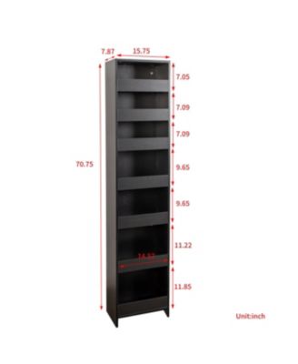  7 Tier Multi-functional Pull-Out Storage Shelf for Kitchen, Living Room