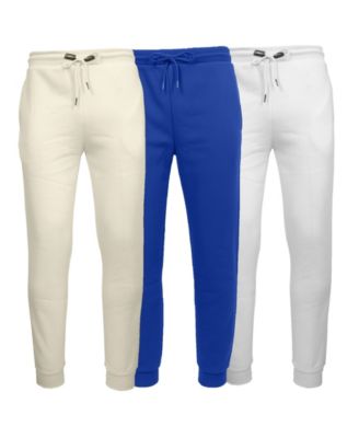 Galaxy By Harvic - Men's Slim-Fit Jogger Sweatpants, 3-Pack