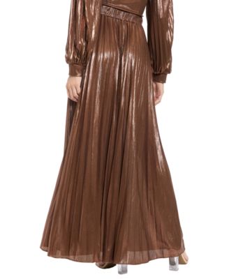 Women's Pull-On A-Line Maxi Slit Skirt