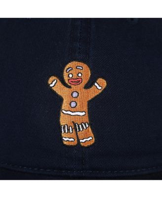 Men's Embroidered Gingy Navy Unstructured Baseball Cap