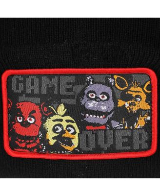 Men's Game Over Black Knit Cap