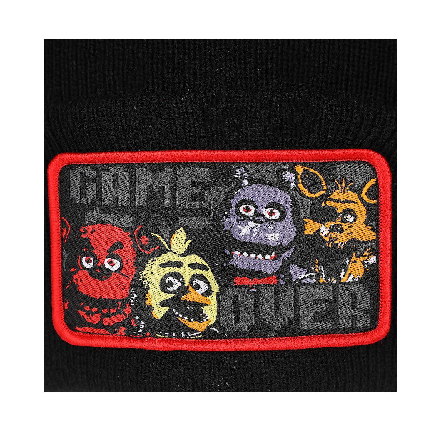 Men's Game Over Black Knit Cap