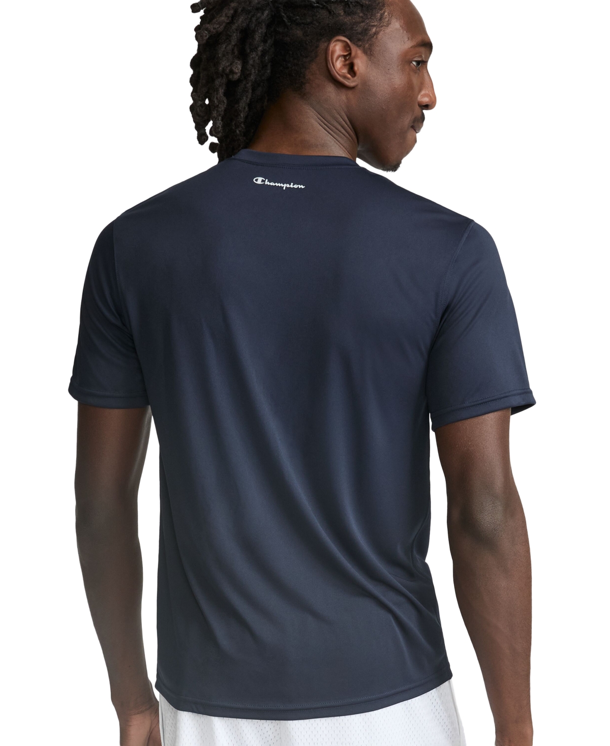 Champion Sport T-shirt, Reflective C Logo In Blue