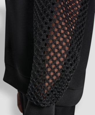 Women's Fauchet Long-Sleeve Crewneck Pull-On Sweatshirt