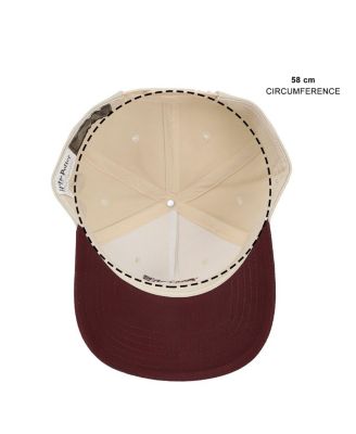 Men's Hogwarts Castle White Polywool A-Frame Baseball Hat