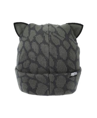 Men's Peekaboo Claws Gray Cuff Beanie