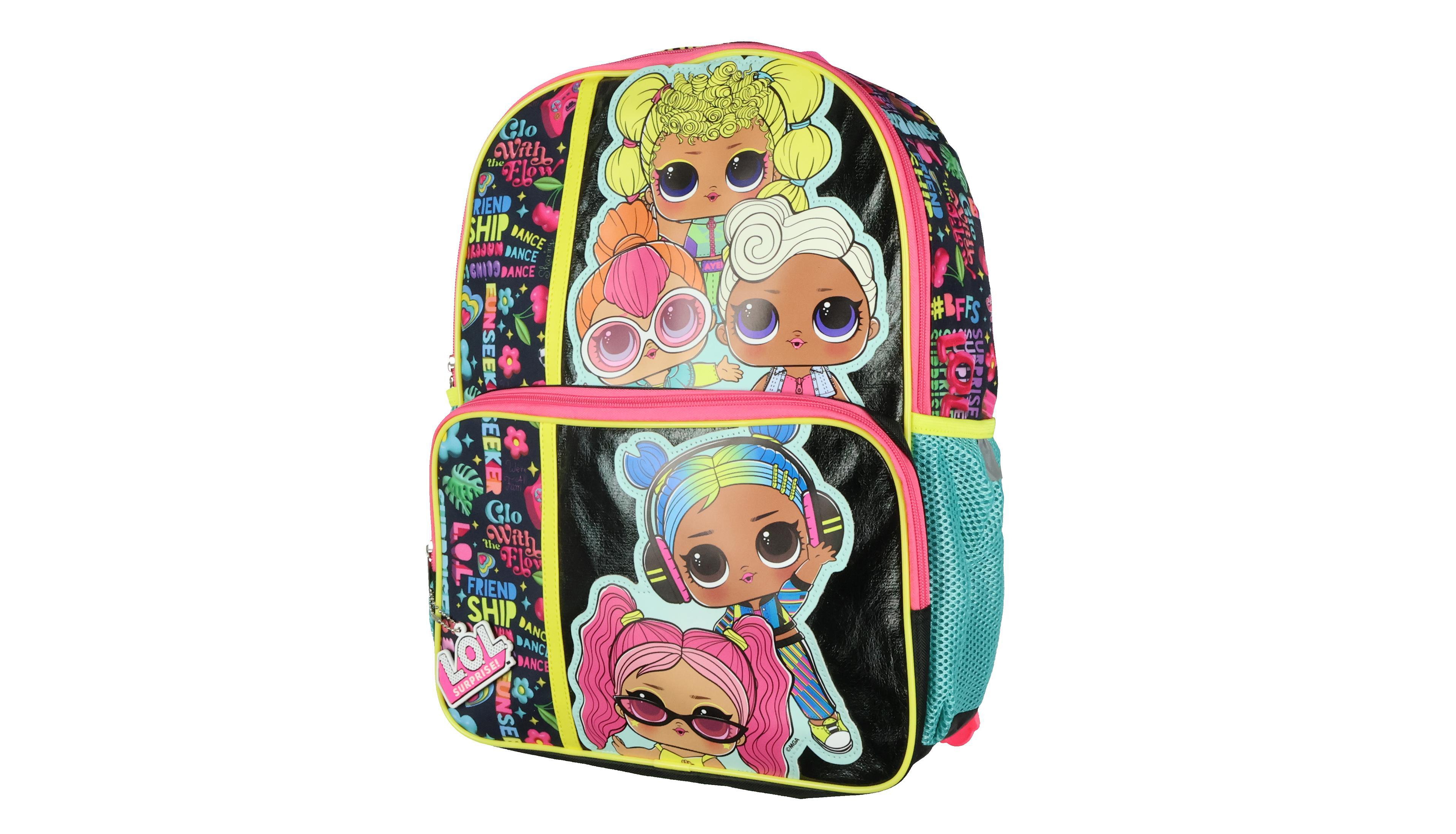 L.o.l. Surprise! Backpack Perfect Together 16" Laptop Tech Sleeve School Bag Bookbag