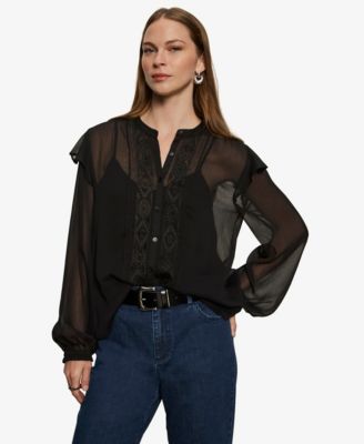 Women's Nostalgia Embroidered Top