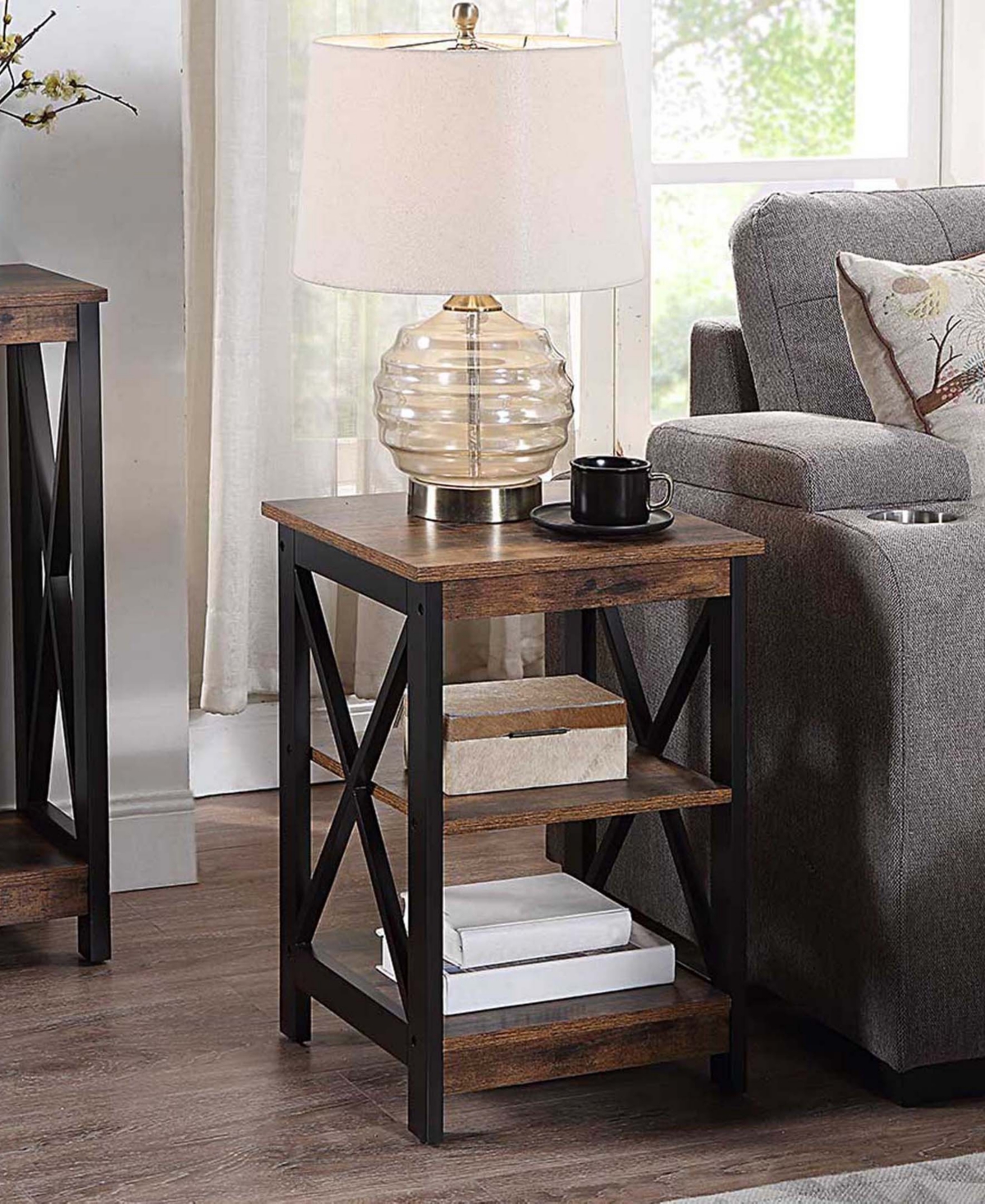 Convenience Concepts 15.75" Oxford Mdf End Table