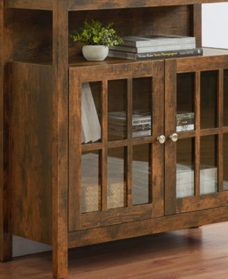 36" Big Sur Highboy TV Stand with Storage Cabinets