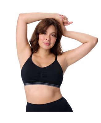 Motherhood Women's Maternity Seamless Nursing and Hands-Free Pumping Bra