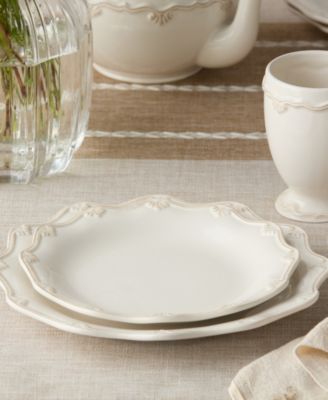Heritage Scroll Salad Plates, Set of 4, Service For 4