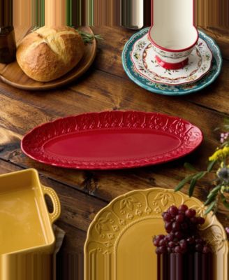 Provence Embossed Fish Platter