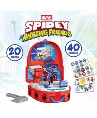 Spidey and His Amazing Friends Handyman Backpack Tool Set, 18-Piece