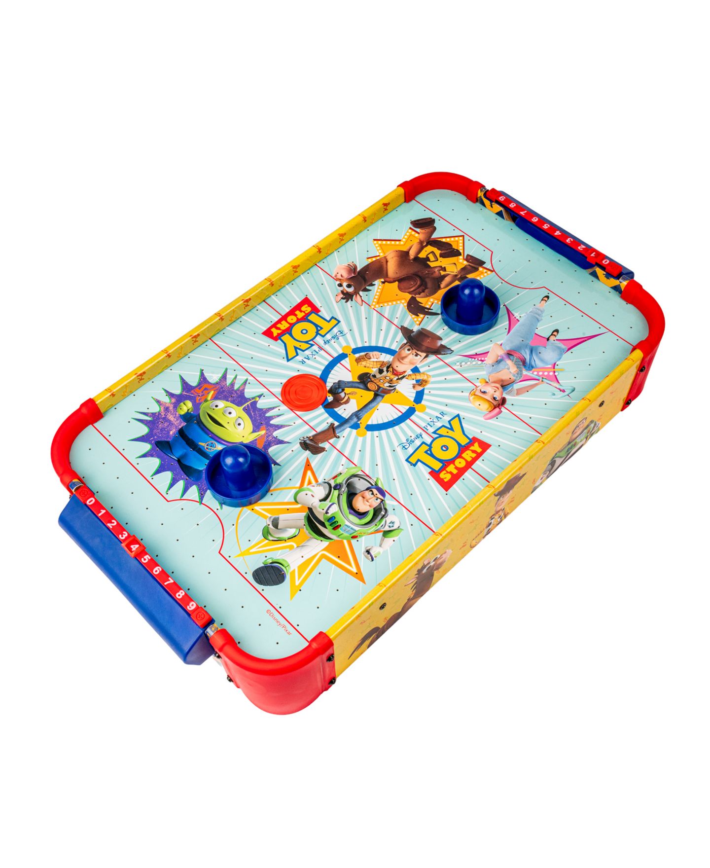 Детская игрушка World Tech Toys Toy Story Electronic Tabletop Air Hockey Game, Ages 4+ — фото 3