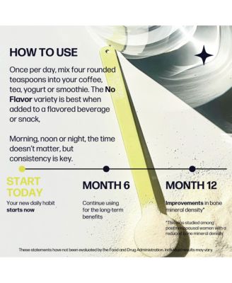 Bone Mineral Boost | FORTIBONE Bioactive Collagen Peptides | Buffered Vitamin C Nutra C | Powder Supplement (30 Serves)