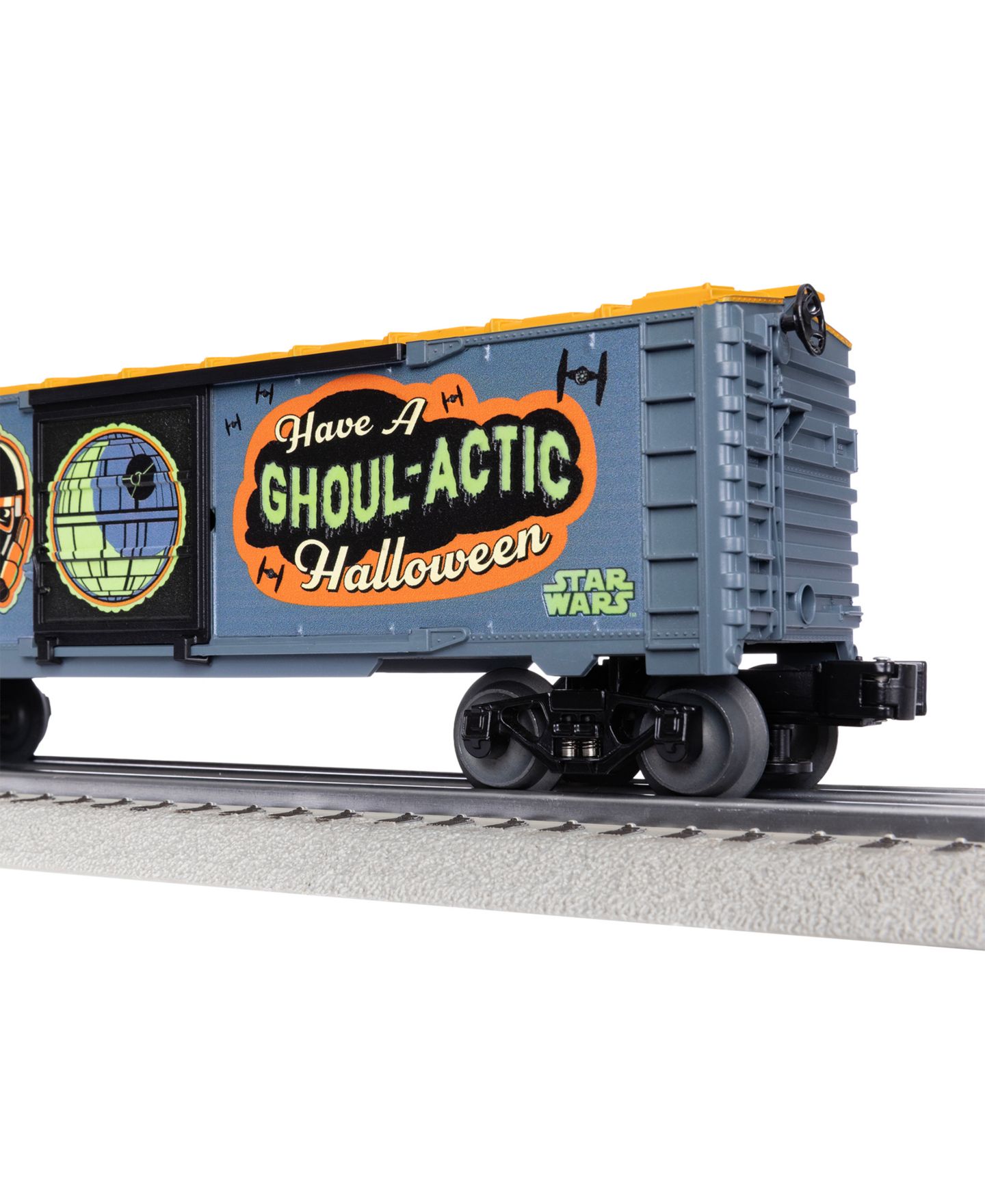Детская игрушка Lionel O Gauge Star Wars Glow-in-the-Dark Model Train Boxcar — фото 4