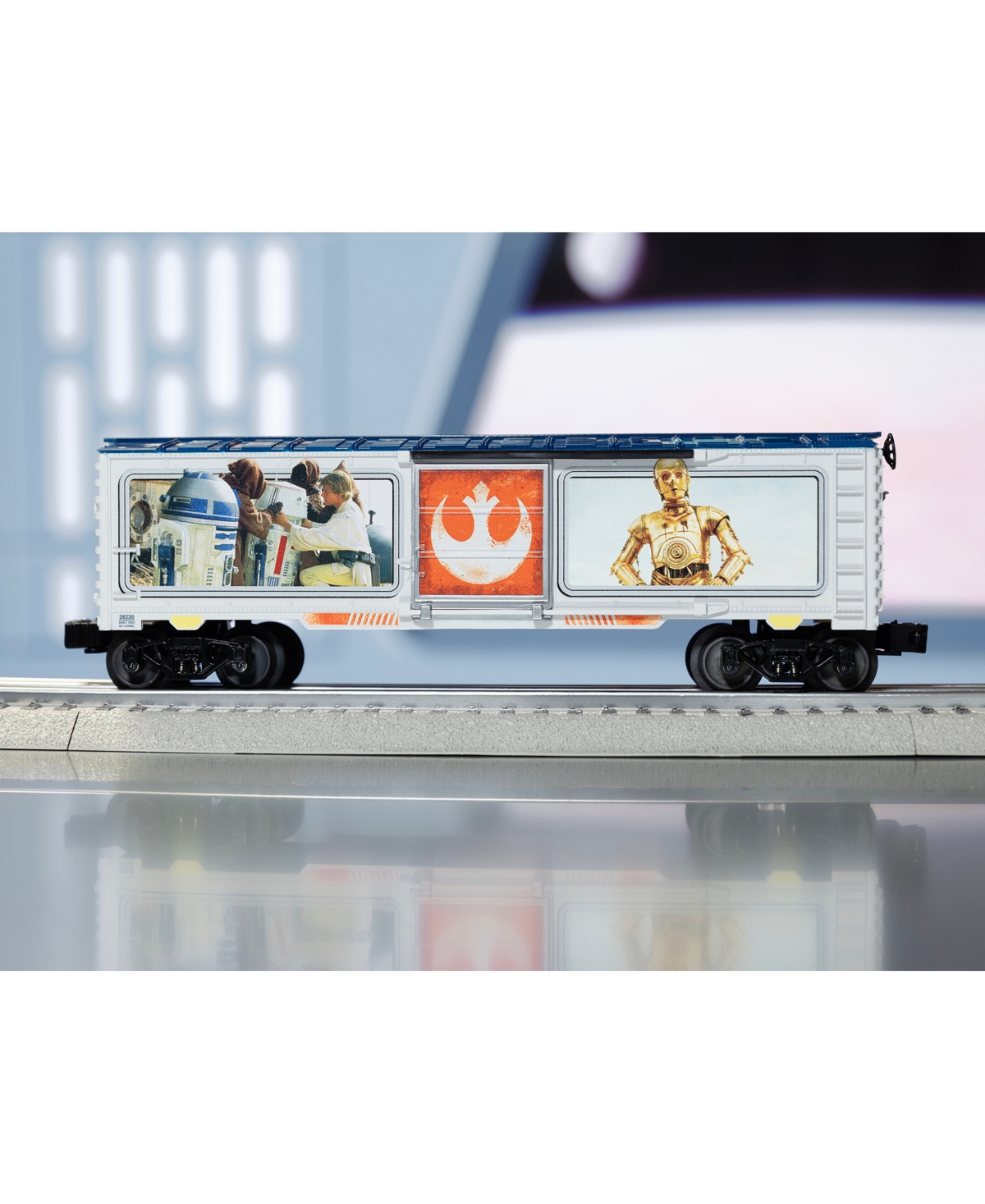 Lionel Disney Star Wars R2-D2 C-3PO Character O Gauge Model Train Boxcar