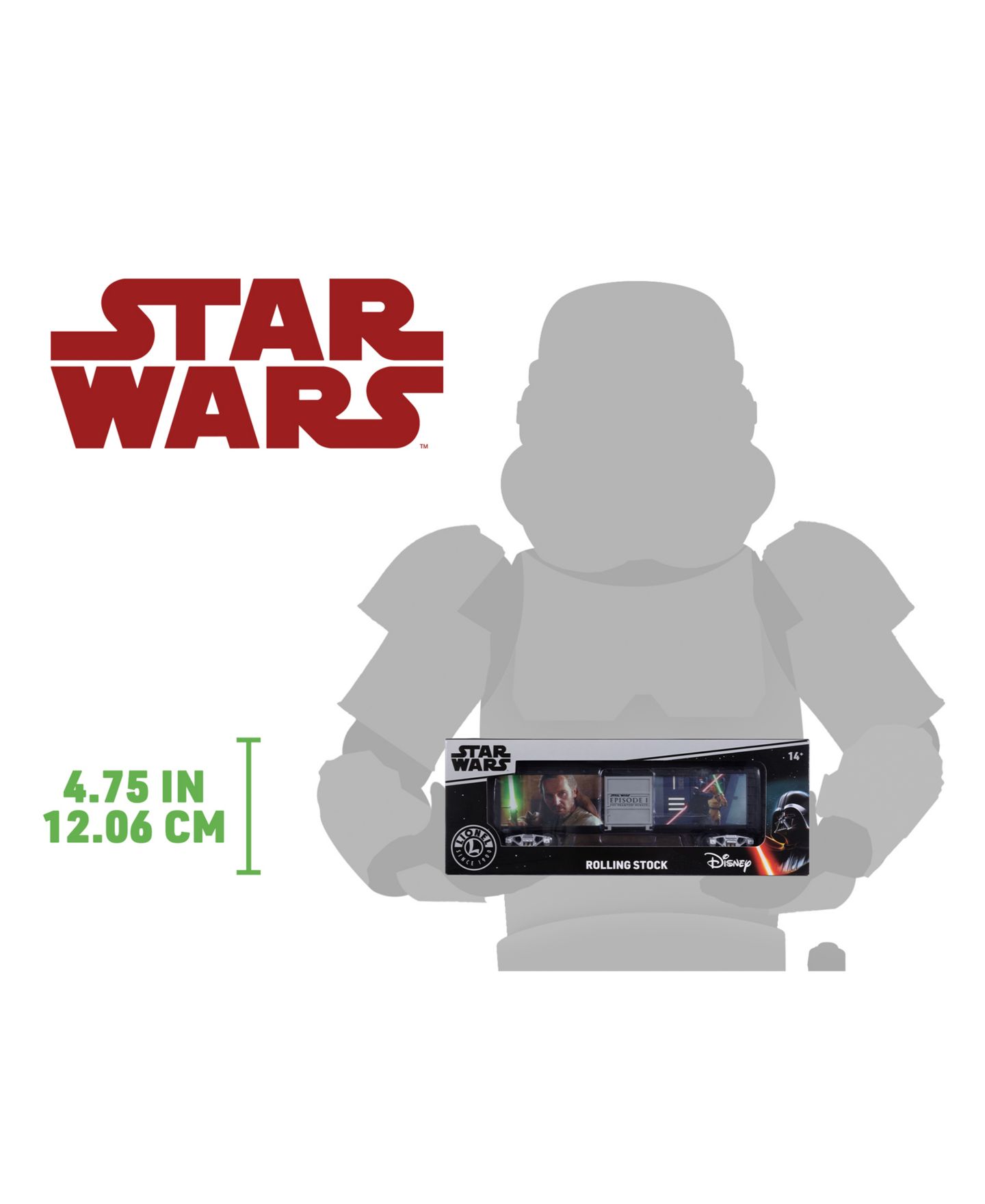 Детская игрушка Lionel Star Wars Lightsaber Series Darth Maul vs. Qui-Gon Jin Illuminated Boxcar — фото 16
