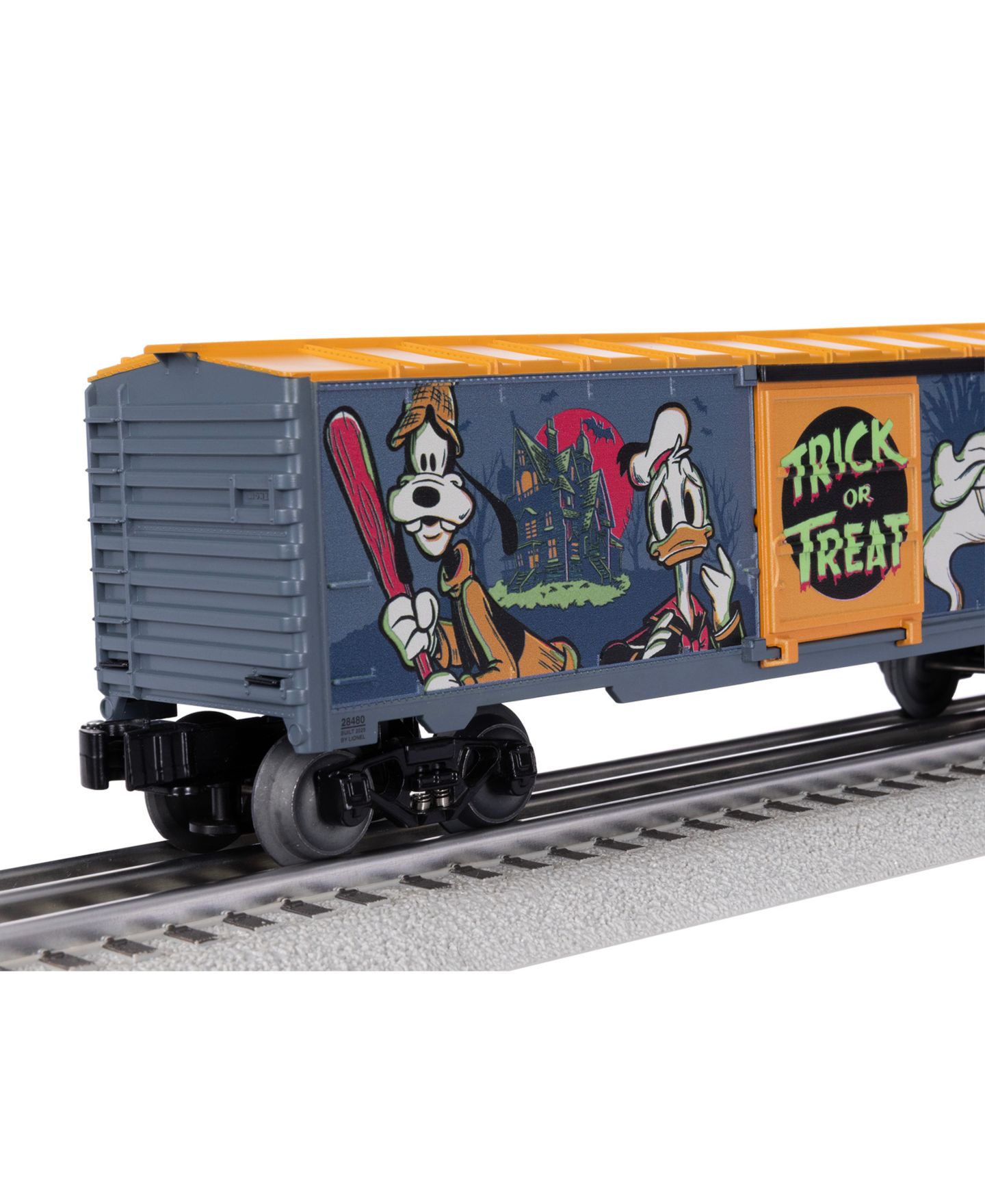 Детская игрушка Lionel O Gauge Lonesome Ghosts Glow in the Dark Model Train Boxcar — фото 7