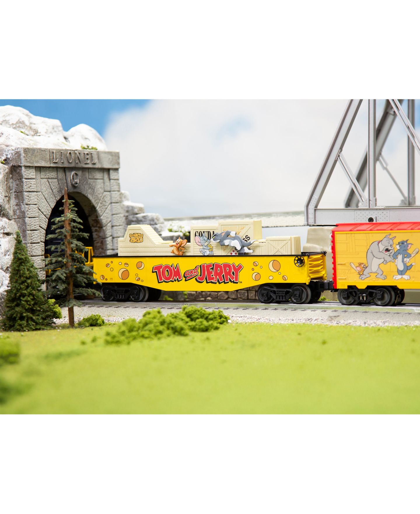 Детская игрушка Lionel O Gauge Tom and Jerry Chasing Gondola Car — фото 4