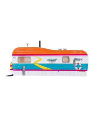 Beachside Plug-Expand-Play Mobile Home Trailer O Gauge Model Train Accessory