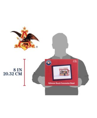 Anheuser Busch Budweiser Plug-Expand-Play Concession Stand O Gauge Model Train Accessory