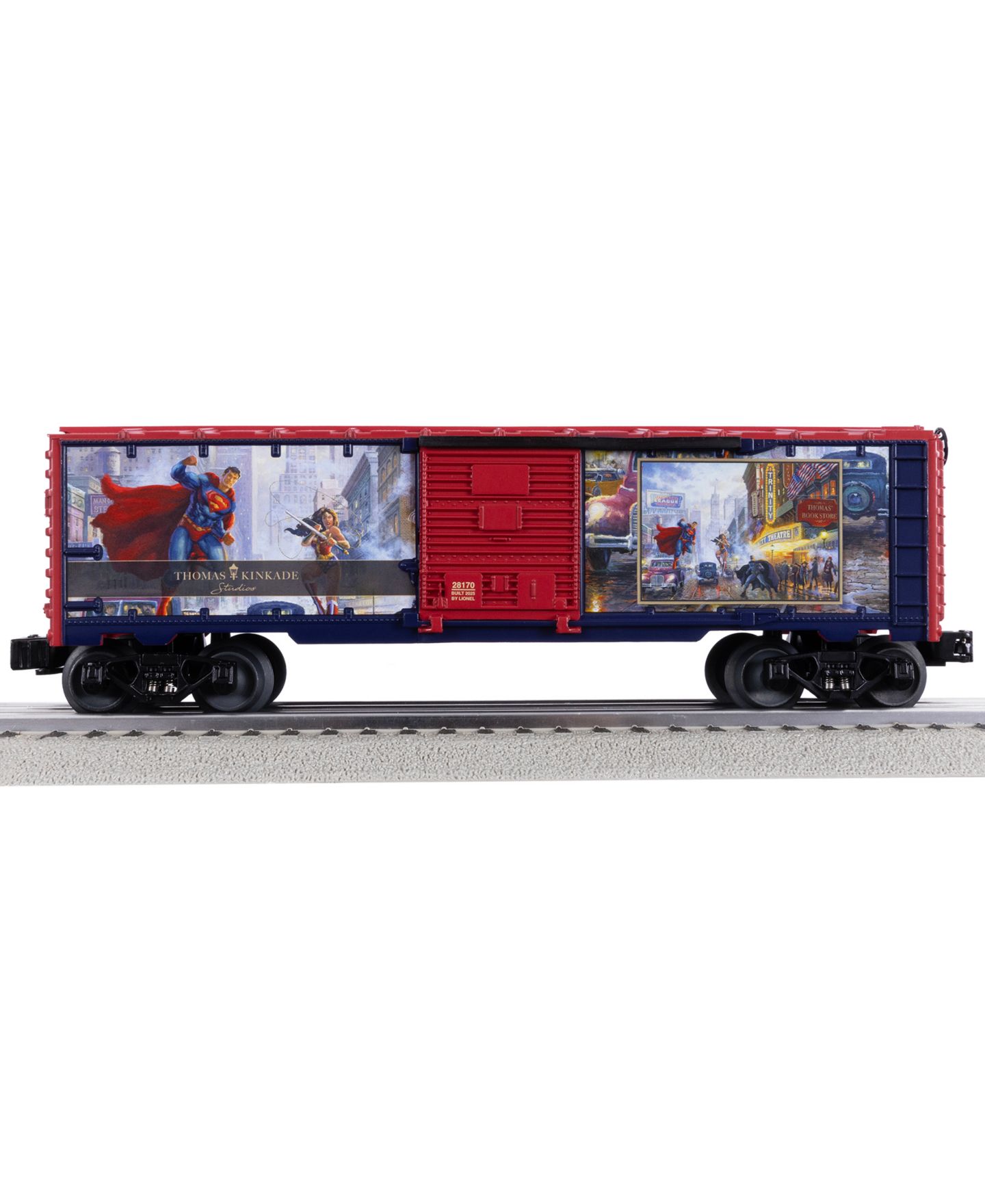 Детская игрушка Lionel O Gauge Thomas Kinkade Studio DC Comics Boxcar — фото 4