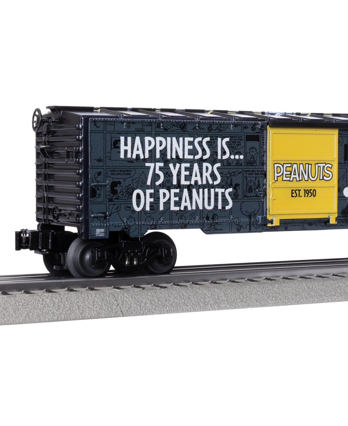 Lionel Peanuts 75th Anniversary Musa O Gauge Model Train Boxcar
