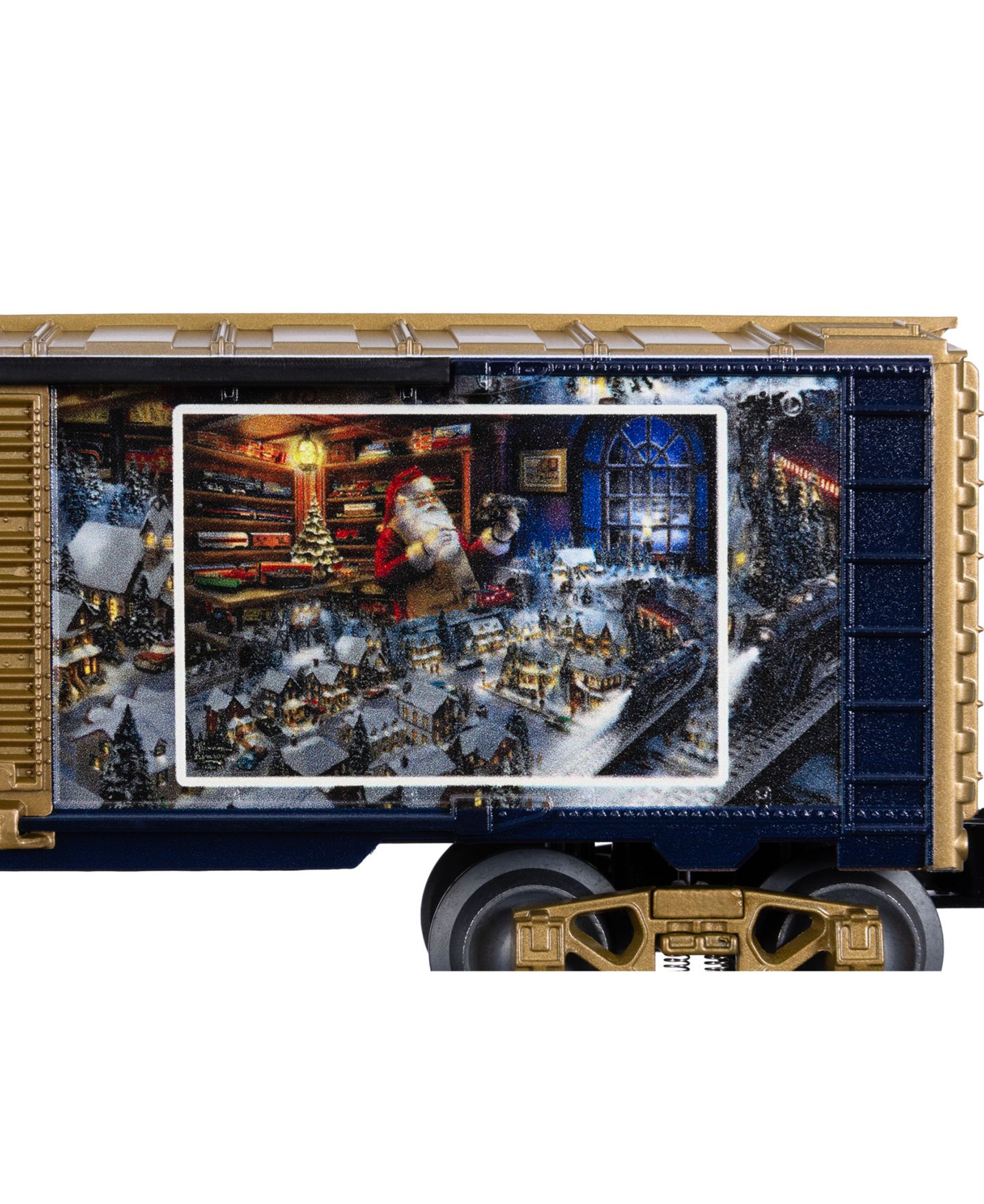 Детская игрушка Lionel Santa's Final Touch Legacy O Gauge Model Train Boxcar — фото 2