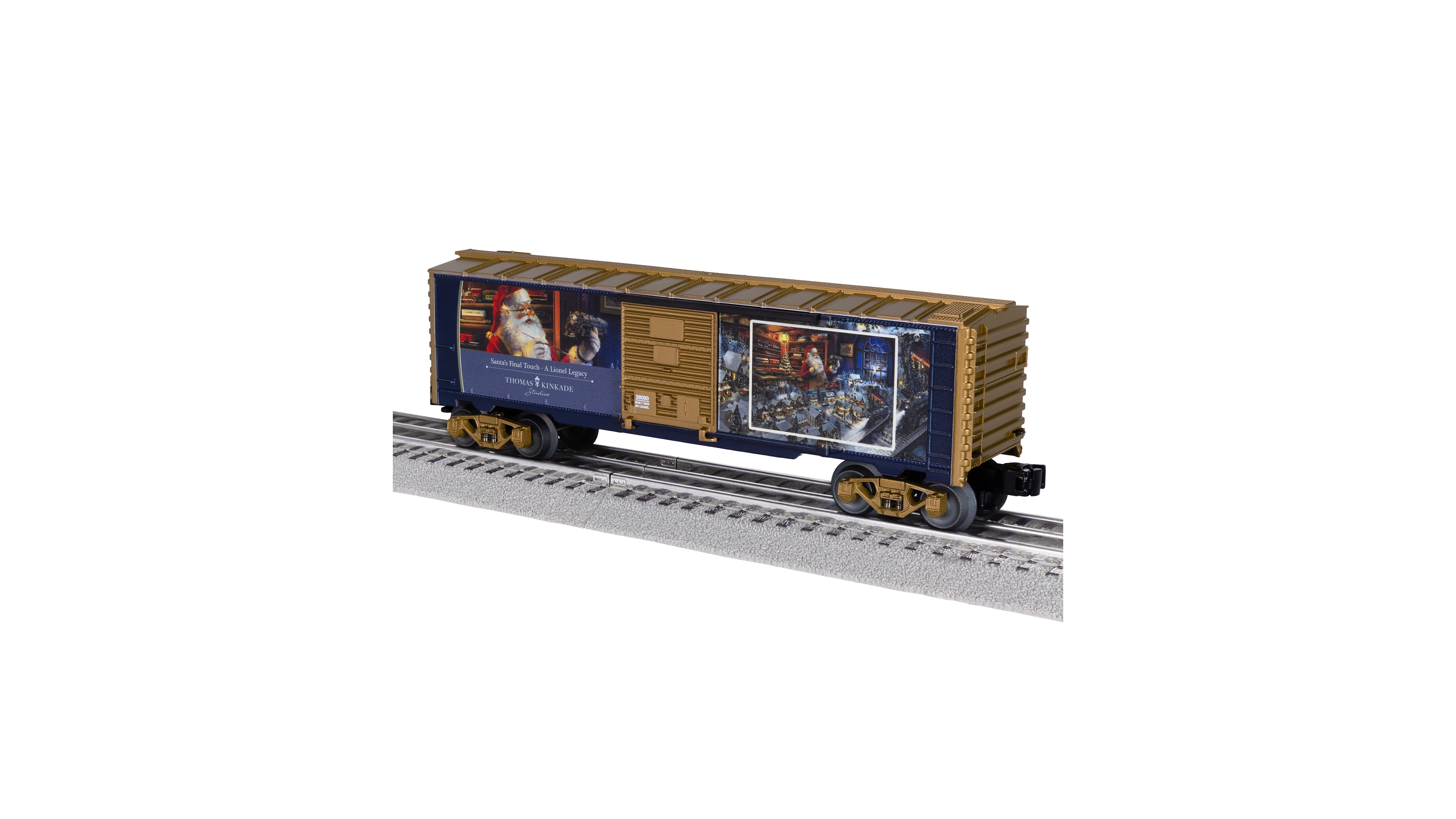 Lionel Santa's Final Touch Legacy O Gauge Model Train Boxcar