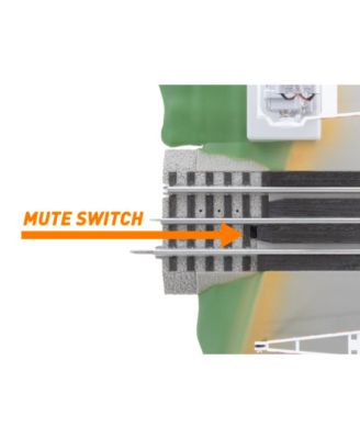 Fast Track Grade Crossing with Gates Flashers
