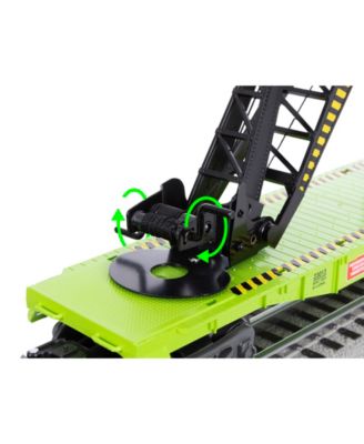 Area 51 UFO Recovery Bluetooth LionChief Electric O Gauge Freight Train Set