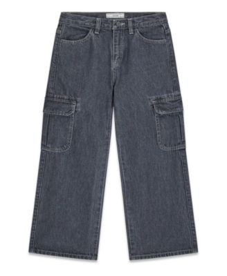 Boys' 8-18 Oversized Cargo Jeans