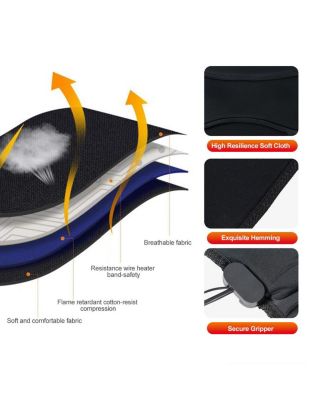 Foldable Full Body Massage Mat with 10 Vibration Motors
