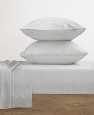 The Farmhouse Chic Premium Ultra Soft Pattern 4-Pc. Sheet Set, California King