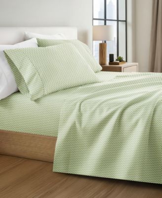 The Farmhouse Chic Premium Ultra Soft Pattern 3-Pc. Sheet Set, Twin