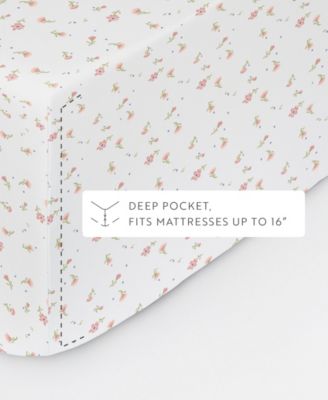 The Farmhouse Chic Premium Ultra Soft Pattern 4-Pc. Sheet Set, Full