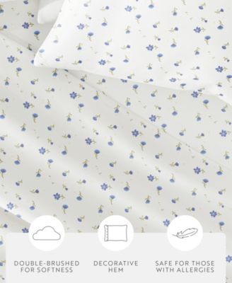 The Farmhouse Chic Premium Ultra Soft Pattern 4-Pc. Sheet Set, King