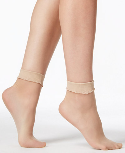 Berkshire Sheer Sheer Ankle Socks Hosiery 6753