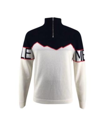 Men's Half-Zipped Cashmere Blend Sweater