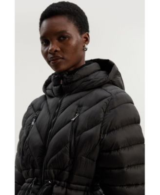 Women's Lightweight Knee Length Packable Coat